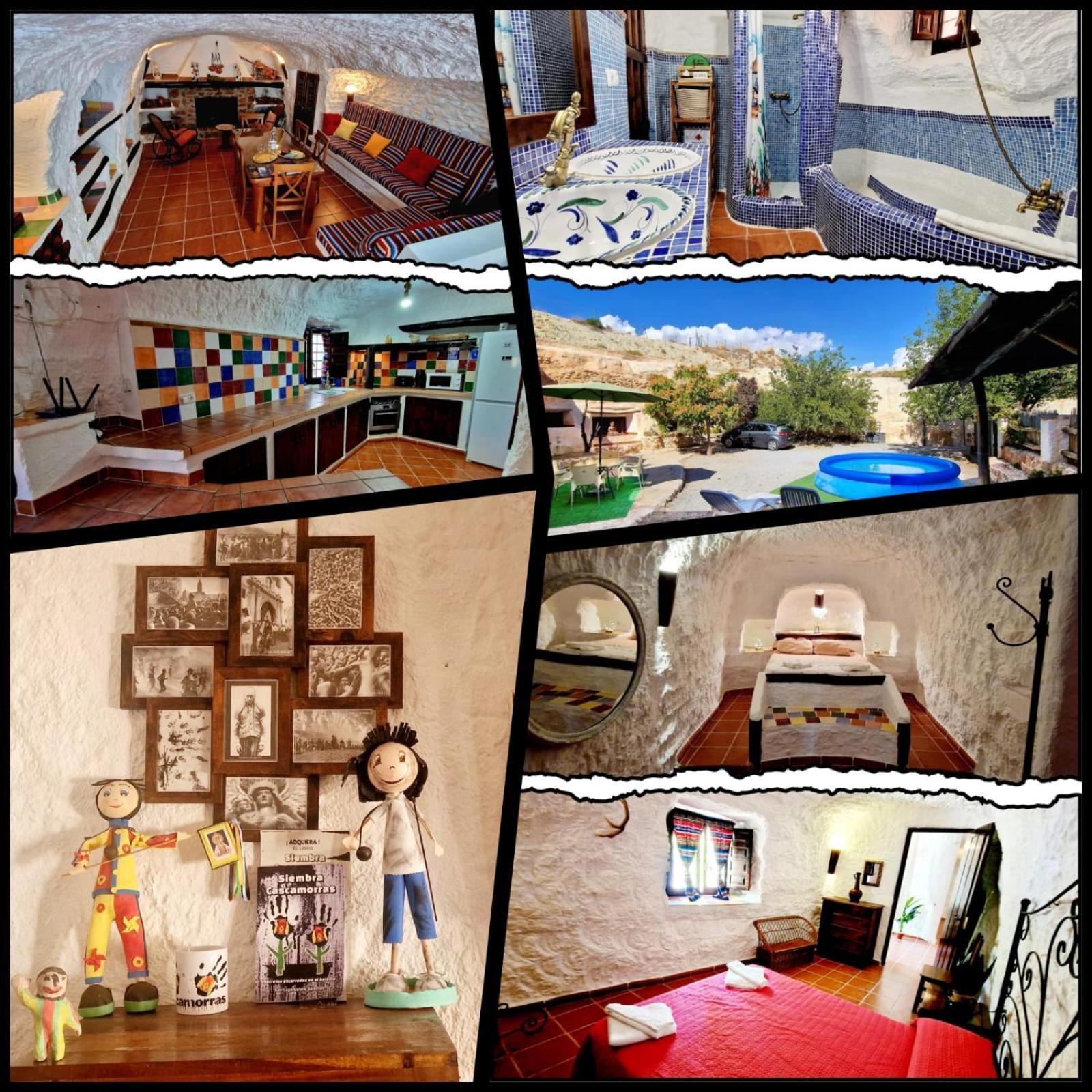 Casa Cueva Cascamorras "Capricho Andaluz" 巴萨 外观 照片