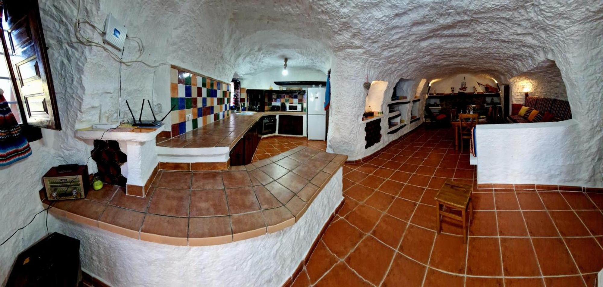 Casa Cueva Cascamorras "Capricho Andaluz" 巴萨 外观 照片