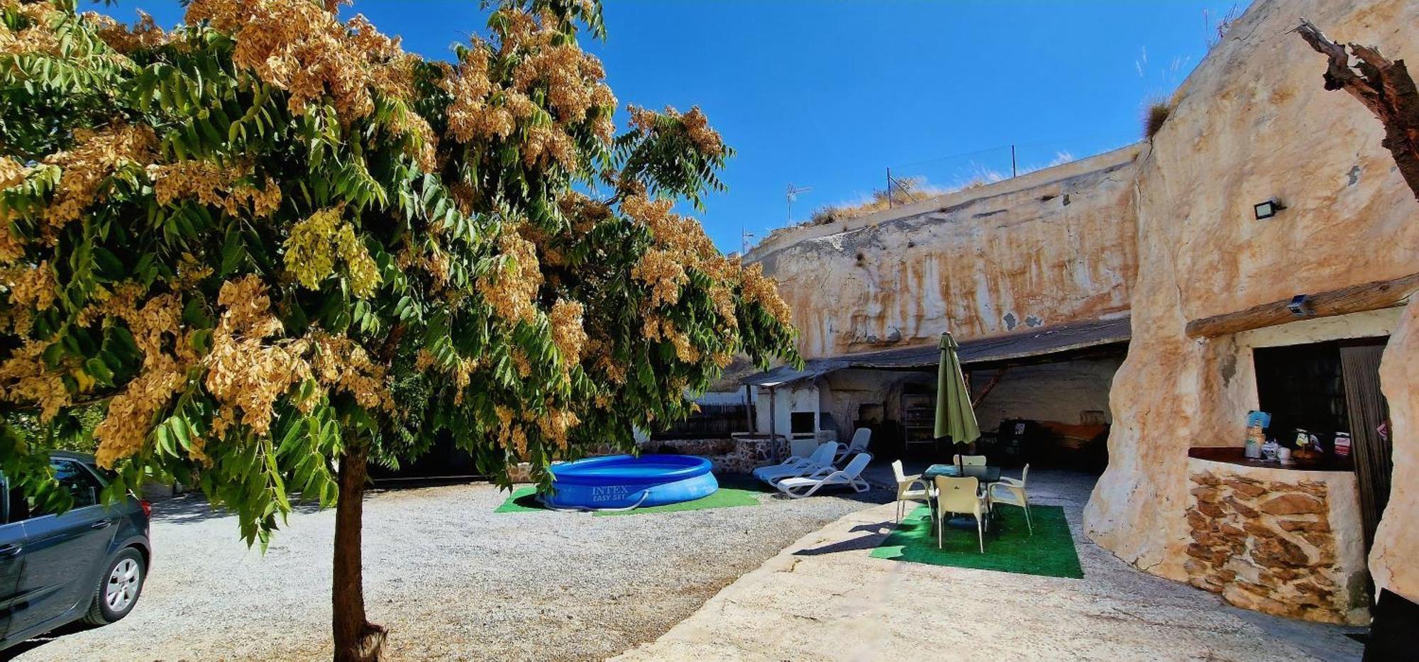 Casa Cueva Cascamorras "Capricho Andaluz" 巴萨 外观 照片
