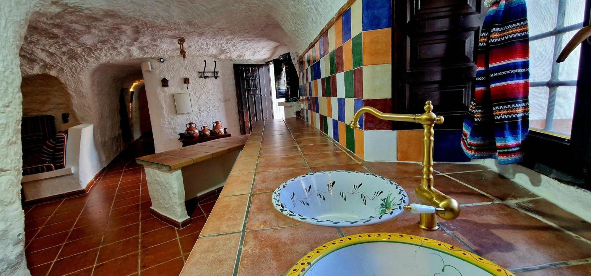 Casa Cueva Cascamorras "Capricho Andaluz" 巴萨 外观 照片