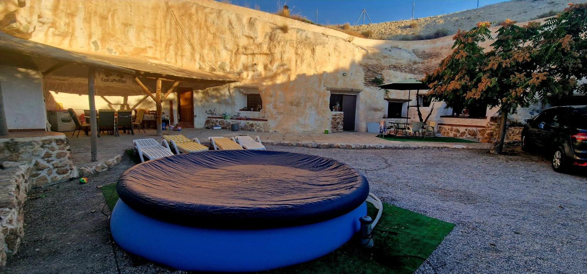 Casa Cueva Cascamorras "Capricho Andaluz" 巴萨 外观 照片