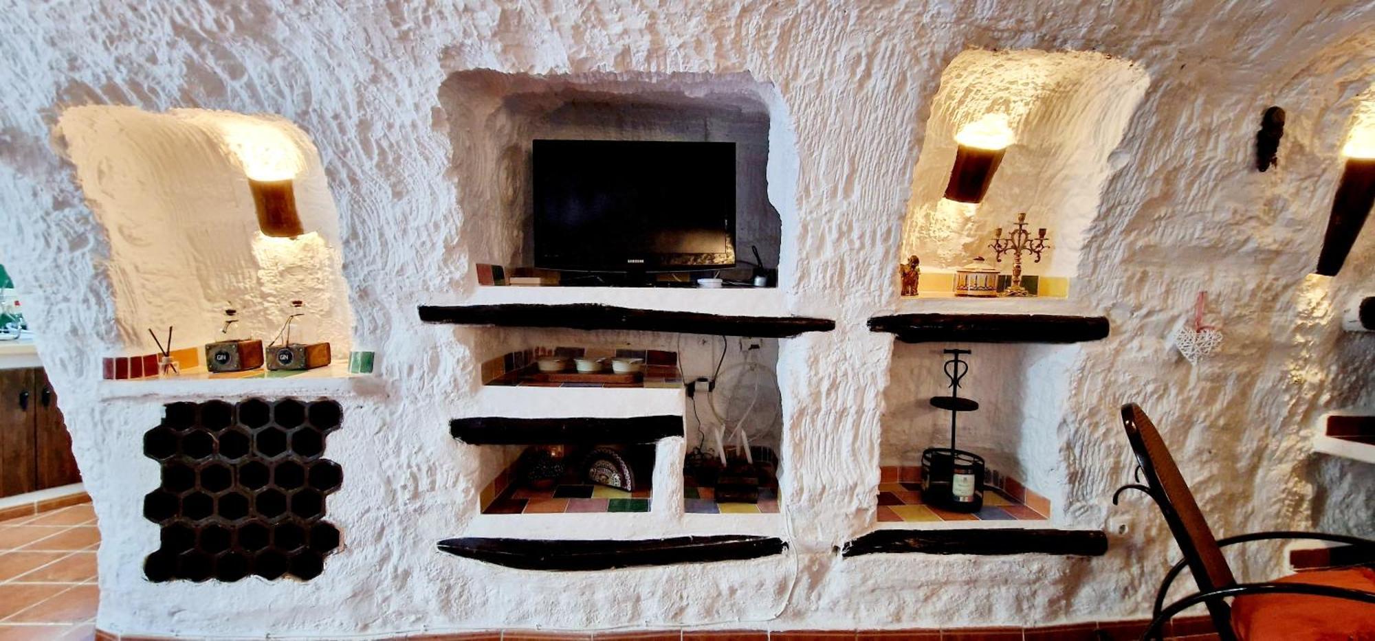 Casa Cueva Cascamorras "Capricho Andaluz" 巴萨 外观 照片